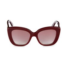 Gucci 52MM Butterfly 墨镜 3折 $129.99（约928.9元）